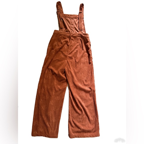 Cider Rust Floral Jumpsuit - Picture 3 of 5